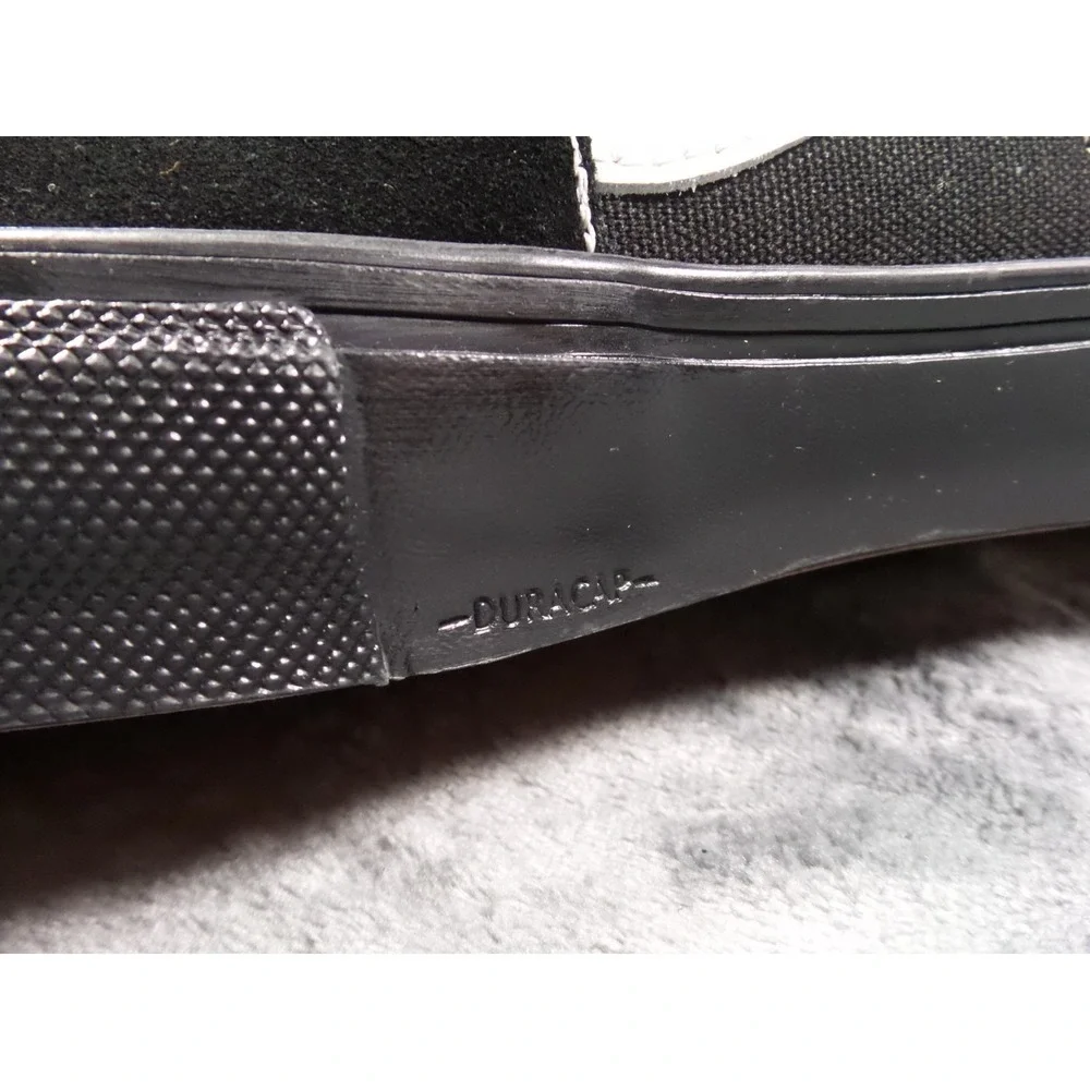 Vans Skate Sk8-Low Shoes Mens Size 10.5 Black PopCush Duracap Sneakers NWOB